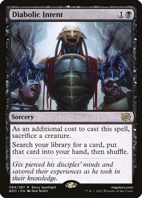 Diabolic Intent — The Brothers' War