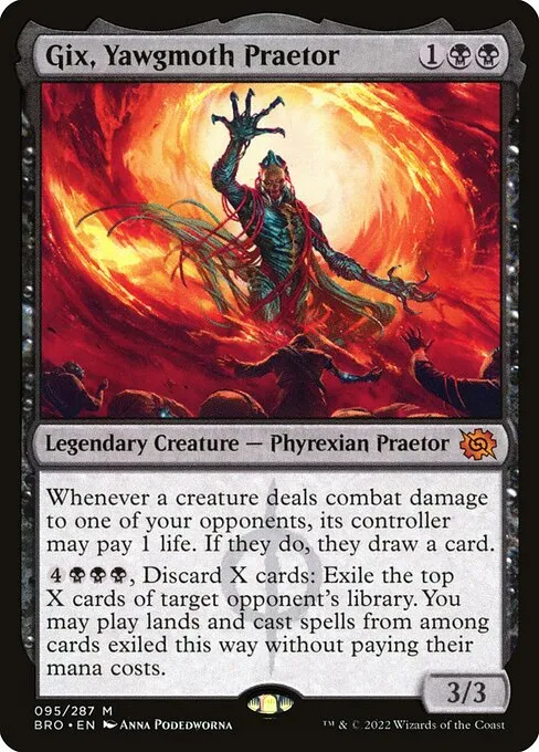 Gix, Yawgmoth Praetor — The Brothers' War