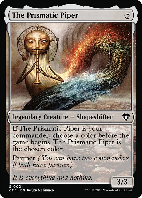 The Prismatic Piper — Commander Masters