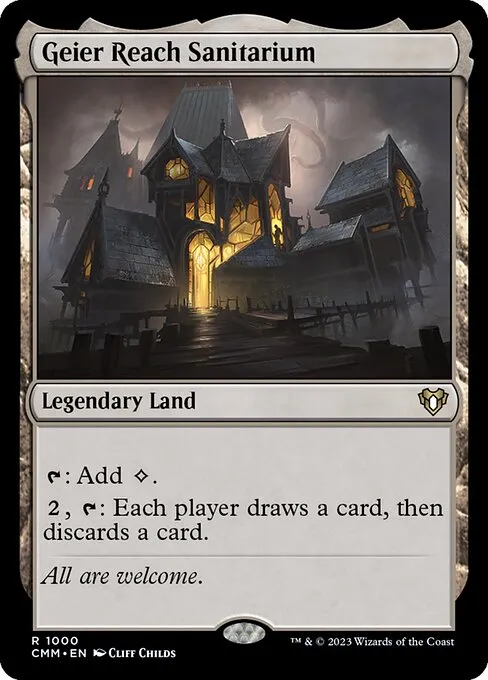 Geier Reach Sanitarium — Commander Masters