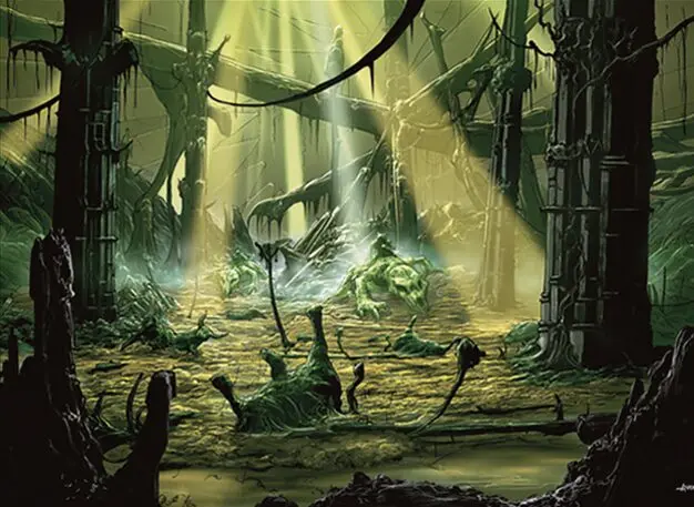 Art detail — Golgari Rot Farm