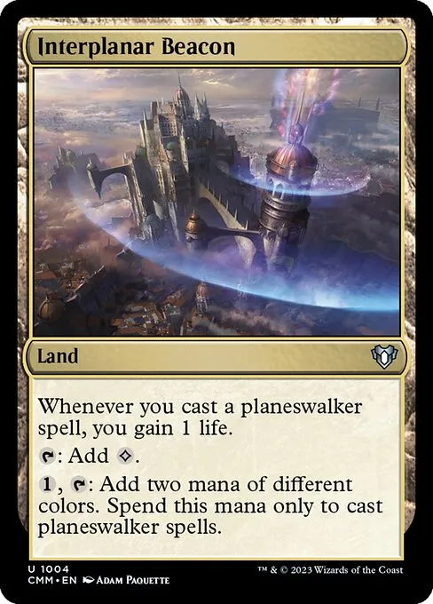 Interplanar Beacon — Commander Masters