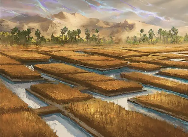 Art detail — Irrigated Farmland