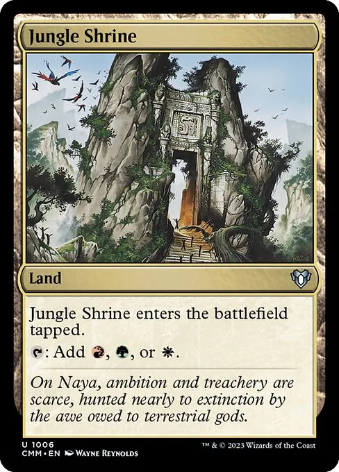Jungle Shrine — Commander Masters