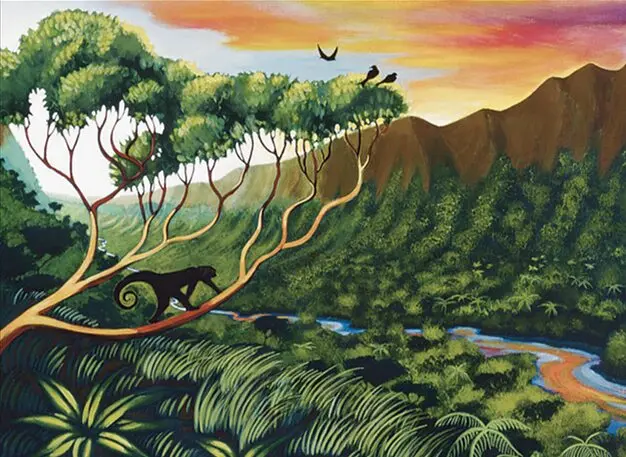 Art detail — Mountain Valley