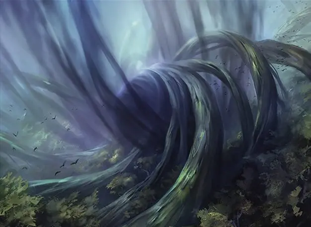 Art detail — Necroblossom Snarl