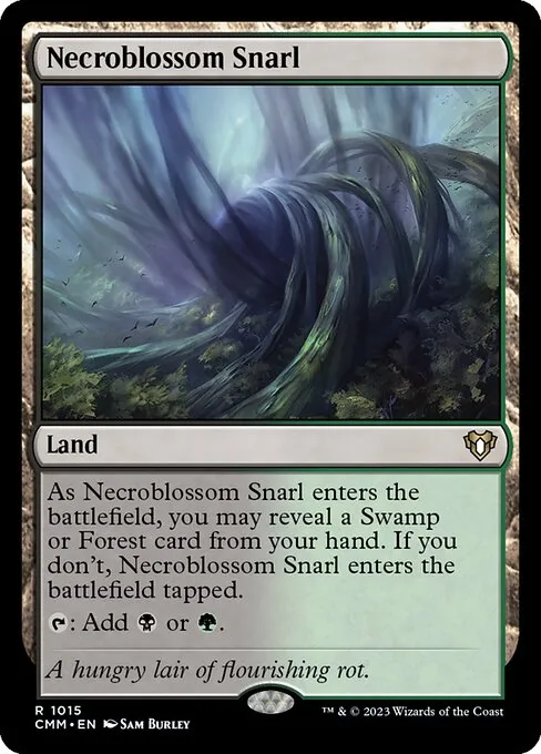 Necroblossom Snarl — Commander Masters