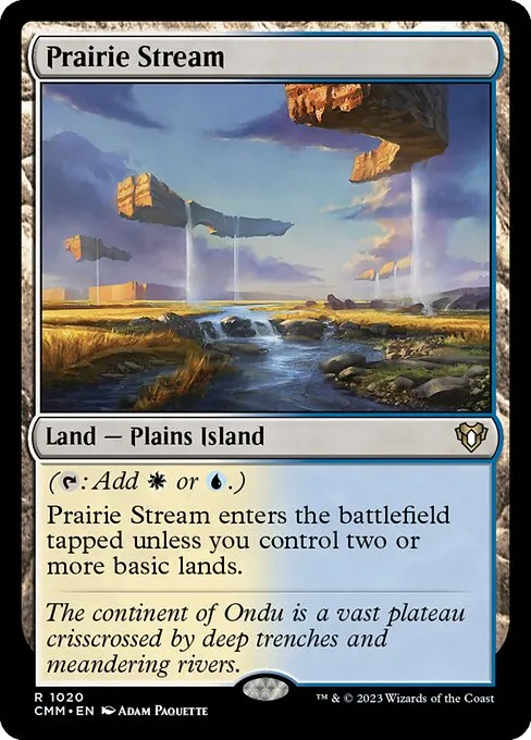 Prairie Stream — Commander Masters