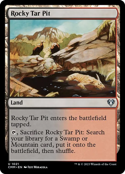 Rocky Tar Pit — Commander Masters