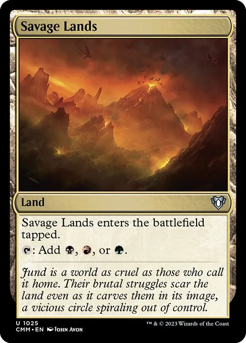 Savage Lands — Commander Masters
