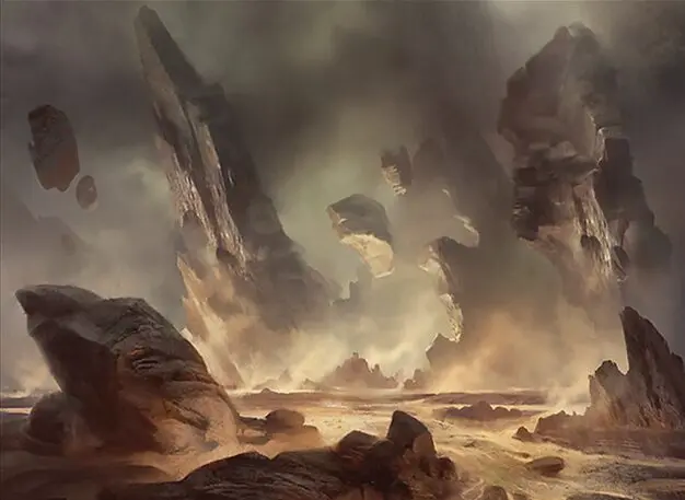 Art detail — Smoldering Marsh