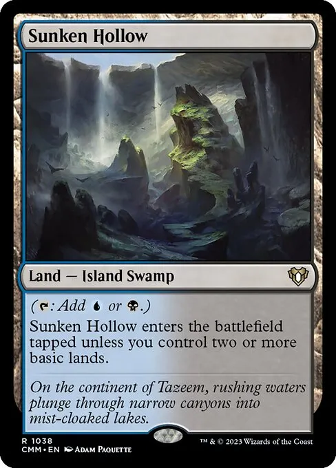 Sunken Hollow — Commander Masters