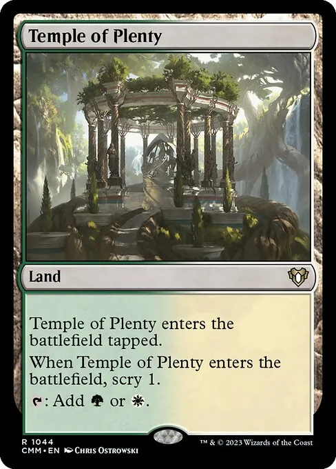 Temple of Plenty — Commander Masters