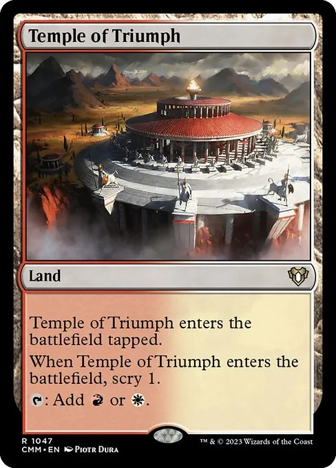 Temple of Triumph — Commander Masters