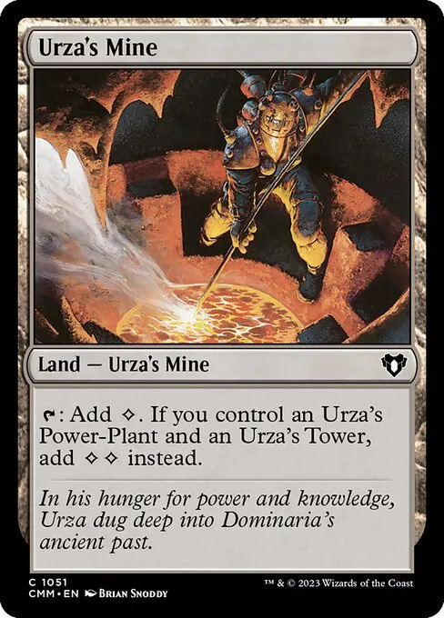 Urza's Mine — Commander Masters