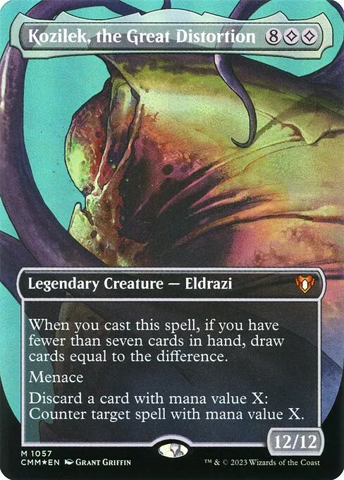 Kozilek, the Great Distortion — Commander Masters
