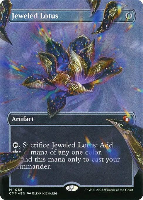 Jeweled Lotus — Commander Masters (representative scan)