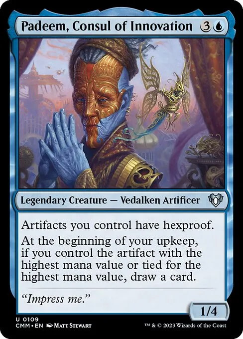 Padeem, Consul of Innovation — Commander Masters