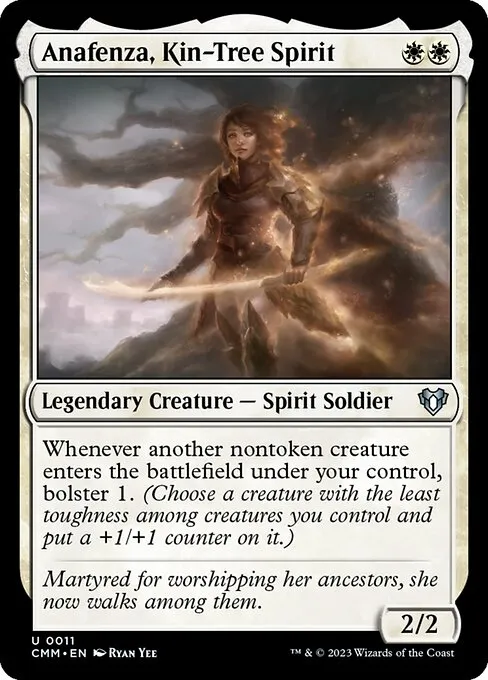 Anafenza, Kin-Tree Spirit — Commander Masters