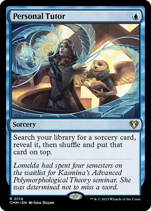 Personal Tutor — Commander Masters