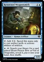 Renowned Weaponsmith — Commander Masters