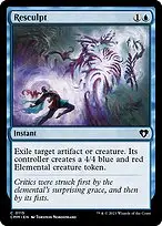 Resculpt — Commander Masters