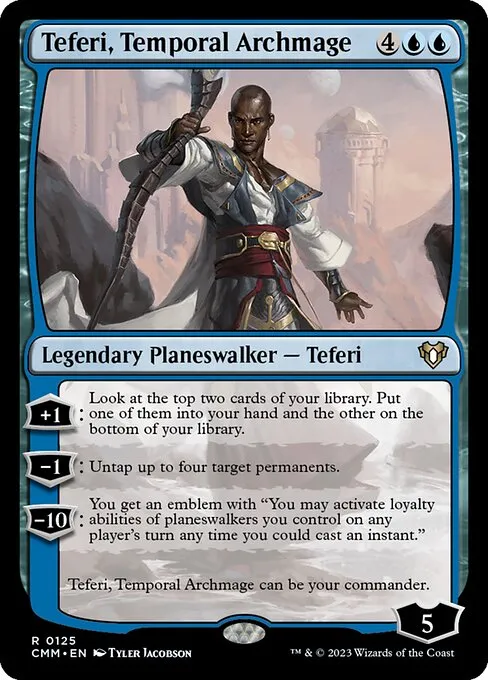 Teferi, Temporal Archmage — Commander Masters