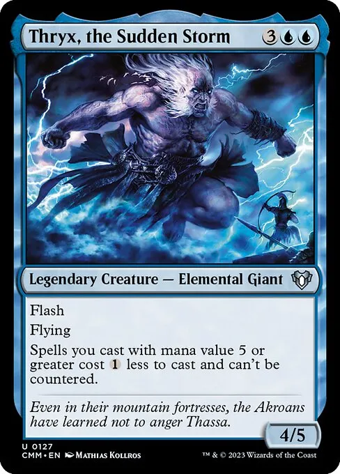 Thryx, the Sudden Storm — Commander Masters