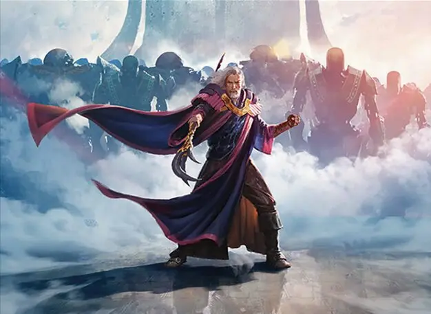 Art detail — Urza, Lord High Artificer