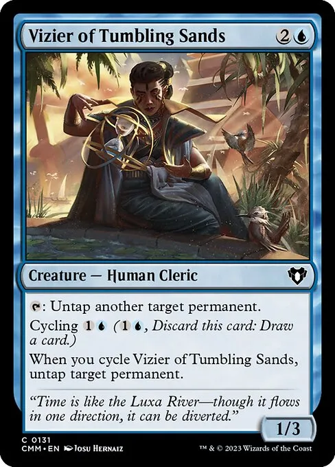 Vizier of Tumbling Sands — Commander Masters