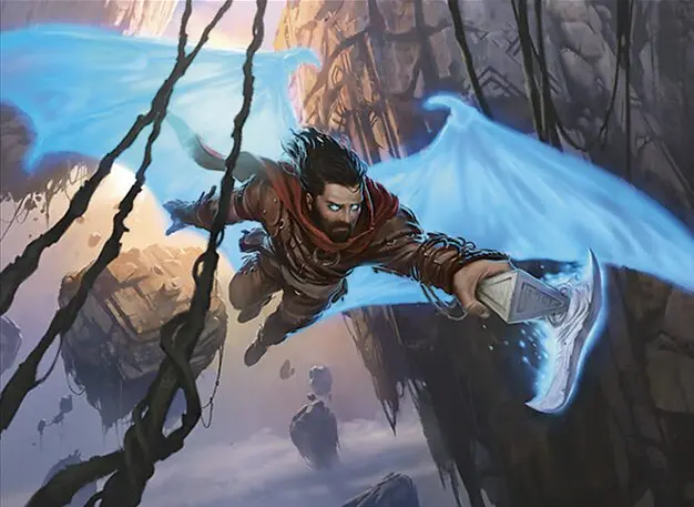 Art detail — Windrider Wizard
