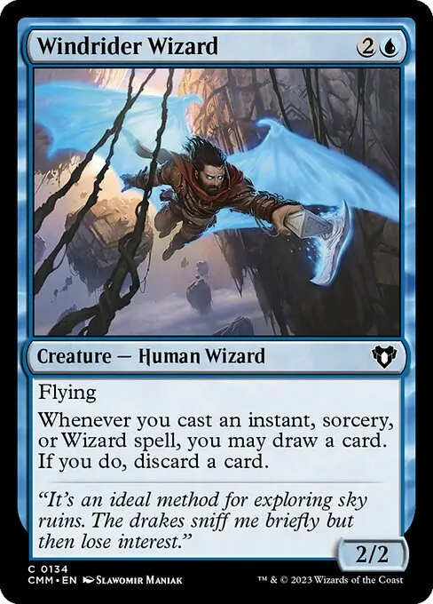 Windrider Wizard — Commander Masters