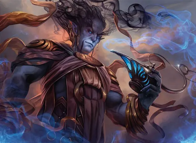 Art detail — Zahid, Djinn of the Lamp