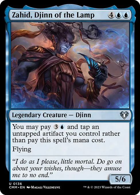 Zahid, Djinn of the Lamp — Commander Masters