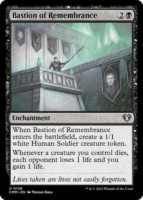 Bastion of Remembrance — Commander Masters