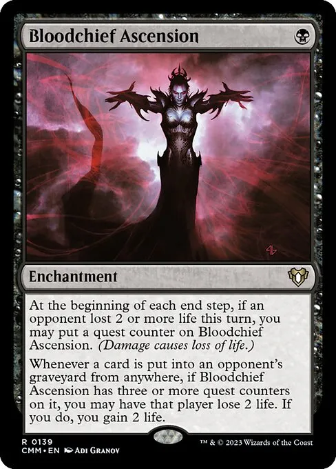 Bloodchief Ascension — Commander Masters