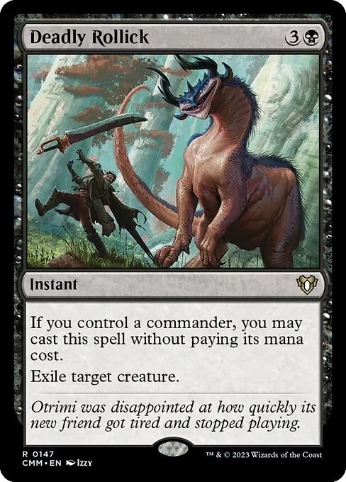Deadly Rollick — Commander Masters