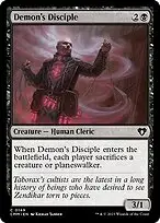 Demon's Disciple — Commander Masters