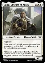 Baird, Steward of Argive — Commander Masters