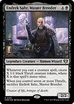 Endrek Sahr, Master Breeder — Commander Masters