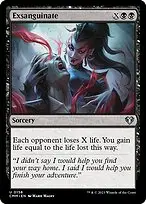 Exsanguinate — Commander Masters