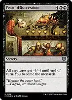 Feast of Succession — Commander Masters