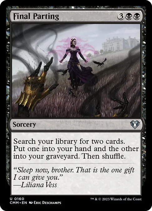 Final Parting — Commander Masters