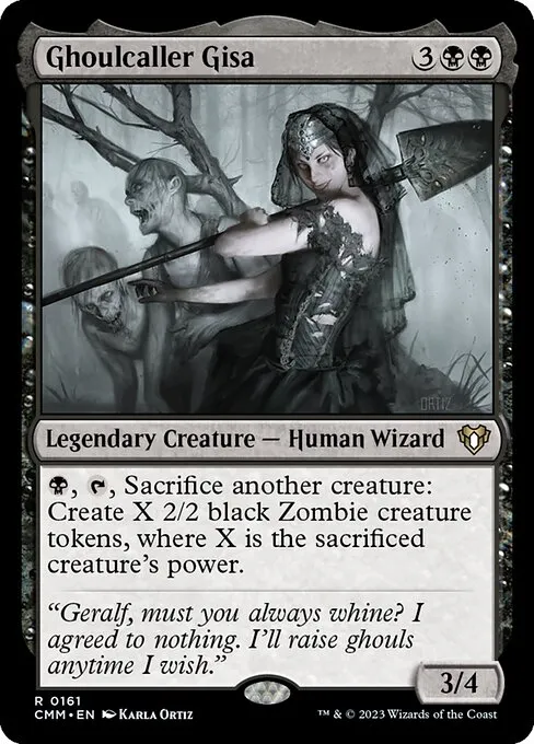 Ghoulcaller Gisa — Commander Masters