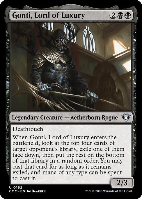 Gonti, Lord of Luxury — Commander Masters
