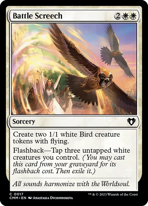 Battle Screech — Commander Masters