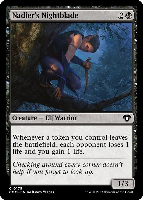 Nadier's Nightblade — Commander Masters