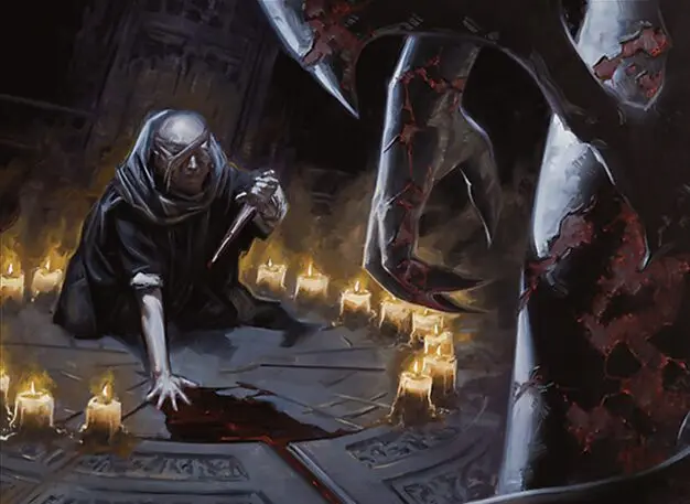 Art detail — Priest of the Blood Rite