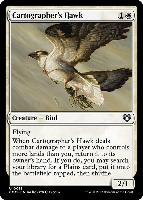 Cartographer's Hawk — Commander Masters