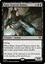 Rune-Scarred Demon — Commander Masters